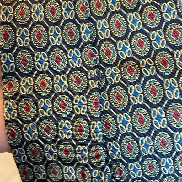 Christian Dior Monsieur Silk Tie Geometric Pattern - Picture 5 of 14
